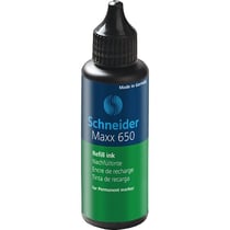 Recharge encre marqueur permanent SCHNEIDER Maxx 650 - Vert - 50 ml