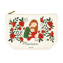 Trousse rectangulaire GM (28x20 cm) - Douce nuit (maman)