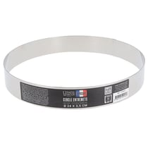 Cercle à entremets inox H 3,5 cm Ø 24 cm