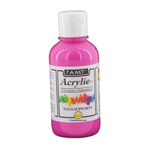 Peinture Acrylique en bouteille rose 200ml - Amt