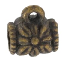 MégaCréa - Bélière métal 8 mm Bronze (10 pièces)