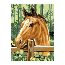LUC - Kit canevas Poulain 25x30cm