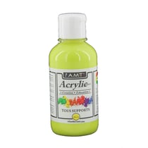 Peinture Acrylique en bouteille vert perroquet 200ml - Amt
