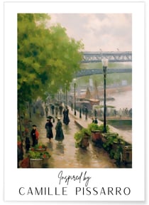 Affiche Camille Pissarro n°9 | A3 : 29,7x42cm