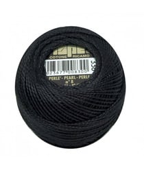 Coton perlé ISPE N°8 - 10GR - Distrifil 336 -noir