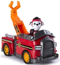 Pat patrouille marcus avec camion de pompier - figurine chien - paw mission - spin master - 20079027