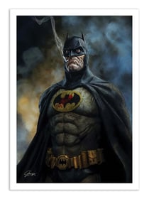 Affiche 50 x 70 cm - Where is Batman - Alexandre Granger