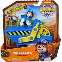 Coffret pat patrouille ruben et cie : camion benne + benji - vehicule de luxe - figurine chien - paw patrol - spin master