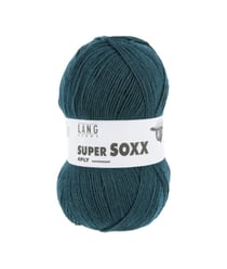 Pelote à tricoter SUPER SOXX 4 fils - 100 Gr - Lang Yarns - La laine à chaussettes incontournable 0188 Vert