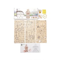 Cycliste Automate- Puzzle 3D mécanique Ugears-Models