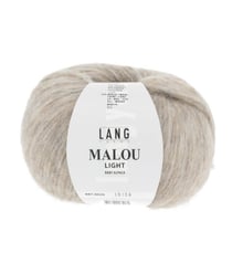 Pelote d'Alpaga et laine MALOU LIGHT - LANG YARNS 26 Marron