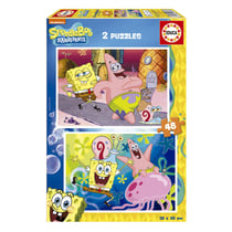 Puzzle 48 pieces x2 Bob Leponge