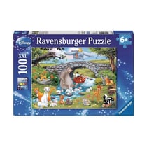 Puzzle 100 pièces XXL Ravensburger La famille d'Animal Friends Disney