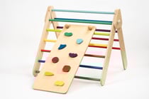 Triangle d’escalade + Mur suédois coloré