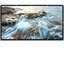 Écran Projection HD Pliable 100' 16:9 4:3 Portable 4K Facile Nettoyage YONIS