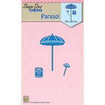 Matrice de découpe Nellie's Choice - Parasol - Acier