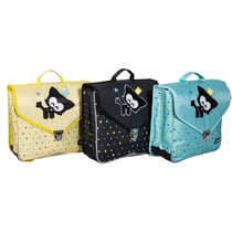 Cartable Chacha Princesse 38 CM - Haut de gamme JAUNE