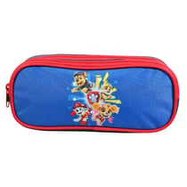 Trousse scolaire 2 compartiments Pat'Patrouille Bleue - BAGTROTTER