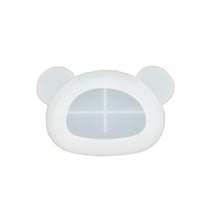 Moule en silicone 13 cm x 8,3 cm - Plat tête de l'ours 2D
