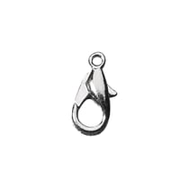 Fermoir carabinier, platine, 13 mm, 2 pces