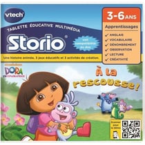 VTECH - Jeu Éducatif Storio - Dora L'Exploratrice