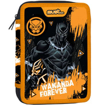 Trousse garnie Black Panthers Wakanda Must 21 CM - 2 compartiments