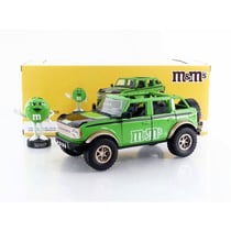 Voiture miniature Ford Bronco M&M's verte Hollywood Rides 2021- 1/24e - Jada Toys