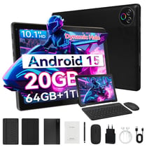 Tablette tactile KOTSREN Android 15 Noir 10.1 pouces