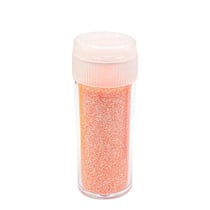 MégaCréa DIY - Tube paillettes biodégradables Saumon 9 g