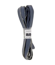 Passepoil Simili cuir 1,5m x 10mm - Passion Rubans Bleu