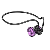 Casque Sport Sans Fil Bluetooth Pour Musique Et Appels Haute Qualité Violet 2 YONIS
