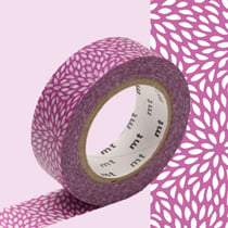 Masking Tape - Masking Tape MT fleur de riz fuchsia - mujinagiku