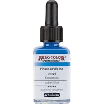 Encre acrylique - Extra-fine - Bleu de cobalt - 28 404 - Aéro Color Pro - Schmincke