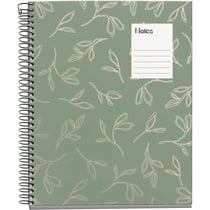 Cahier - A5 - Petits carreaux - Spirales - Couverture rigide - 100 feuilles - Miquelrius