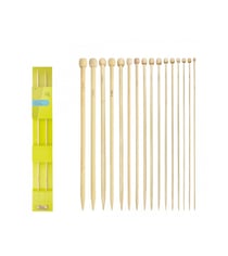 AUGUILLES A TRICOT BAMBOU 6MM AIGUILLES A TRICOT BAMBOU 6MM