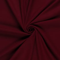 Tissu Drap de manteau Cœur de Laine uni Bordeaux