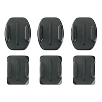 GOPRO Fixations incurvées et plates pour toutes les cameras GoPro