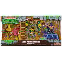 Les Tortues Ninja - Pack 6 figurines Les Tortues Ninja1988 Remastered heo EU Exclusive