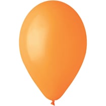 10 Ballons Orange Mat Ø30cm