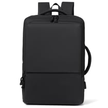 Sac À Dos Ordinateur Grande Capacité Imperméable Avec Port USB Noir Noir YONIS