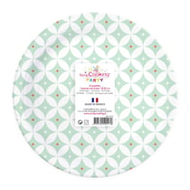 Assiettes Rosace 8 pièces