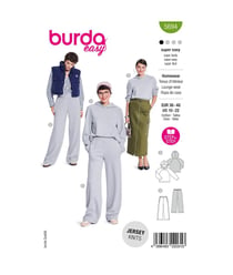 Patron Burda 5694 - Sweatshirt taille n°FR 36-48