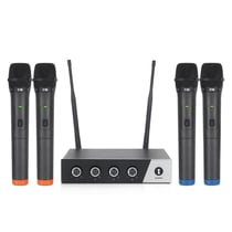 Système Microphone Sans Fil 4 Canaux Pour Événements et Performances YONIS