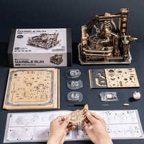 Maquette 3d - Circuit à Billes Ultime