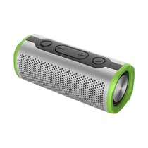 Enceinte Bluetooth Waterproof Portable Subwoofer Extérieur 12W Autonomie 7H Vert YONIS