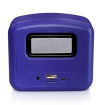 Mini Enceinte Bluetooth TWS Haute Puissance 5W Autonomie 5H Charge Rapide 2H Bleu YONIS