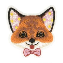 Ecusson thermocollant renardeau 5cm x 4,5cm