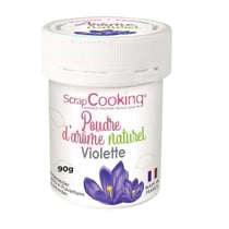 Arôme alimentaire naturel en poudre 90 g - violette