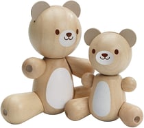 Maman et Bébé Ours articulés - Plan Toys