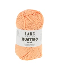 Fil à tricoter de coton QUATTRO LAME - Lang Yarns 27 Orange